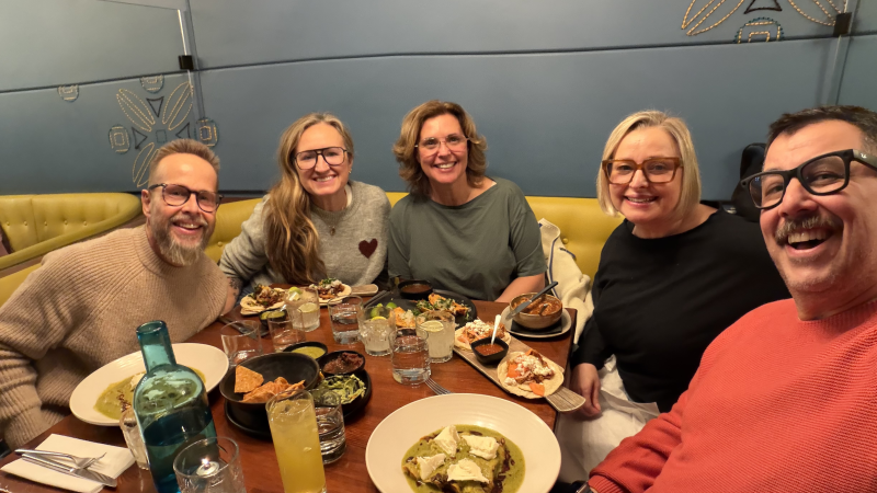 Last Supper… for this trip.