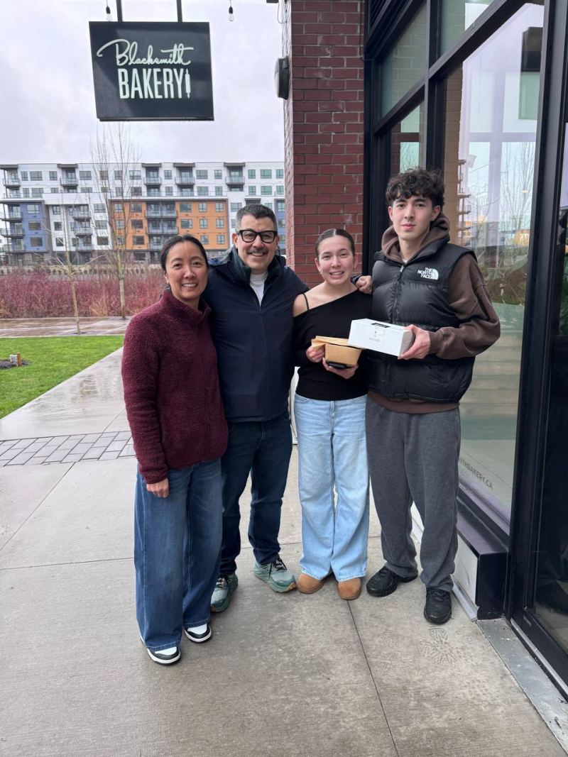 Lunch with the High School Family