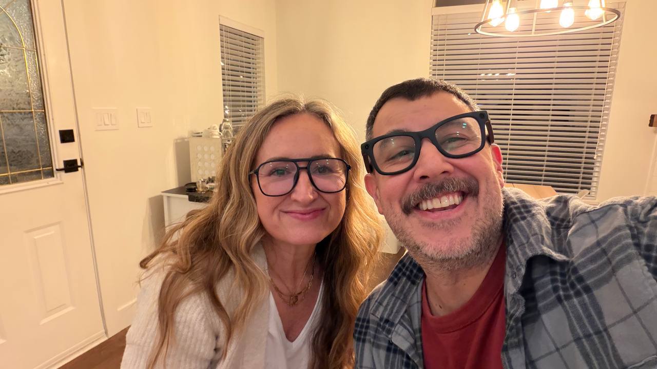 Hanging with the cousin!